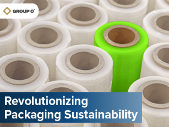 revolutionizing packaging sustainability with machine grade stretch film with 30% PCR content
