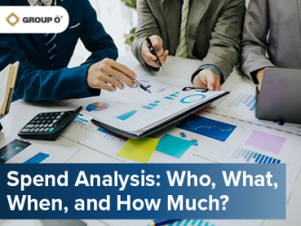Spend Analysis: Who, What, When and How Much? Blog graphic
