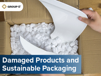 Damaged Products and Sustainable Packaging Choices Blog Graphic
