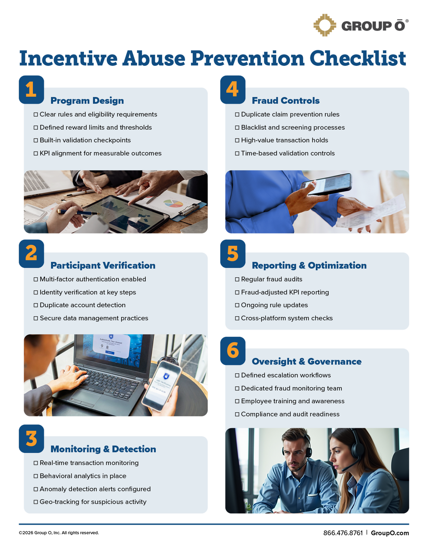 Incentive Abuse Prevention Checklist Download