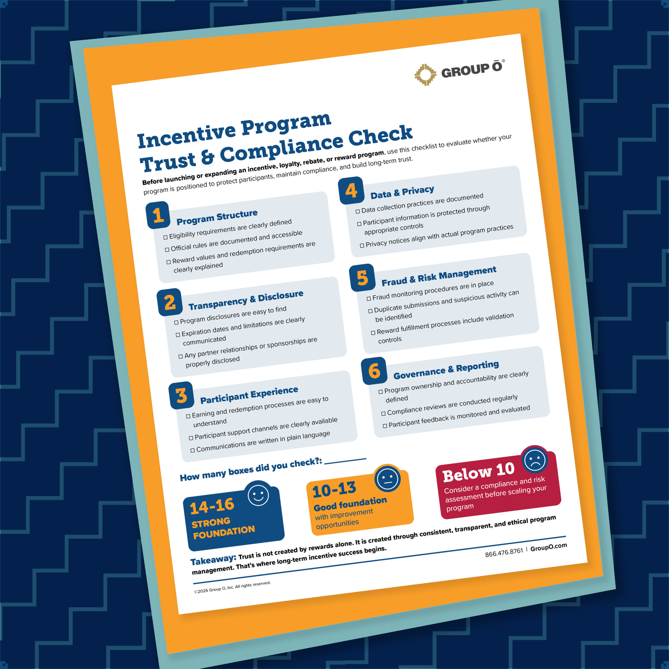 Risk and Compliance Checklist Image